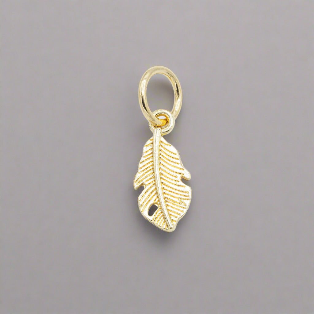 Feather Necklace Charm - Emerson & Oliver - Necklace