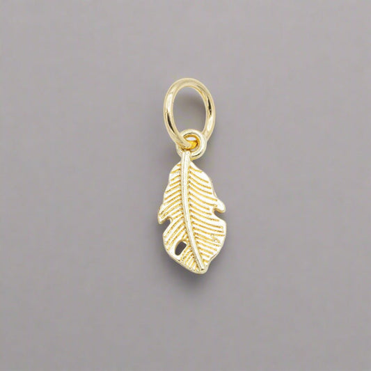 Feather Necklace Charm - Emerson & Oliver - Necklace