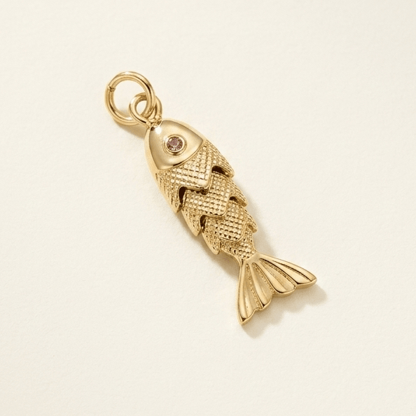 Fish Charm - Emerson & Oliver - Necklace Charm