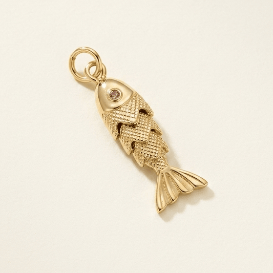 Fish Charm - Emerson & Oliver - Necklace Charm