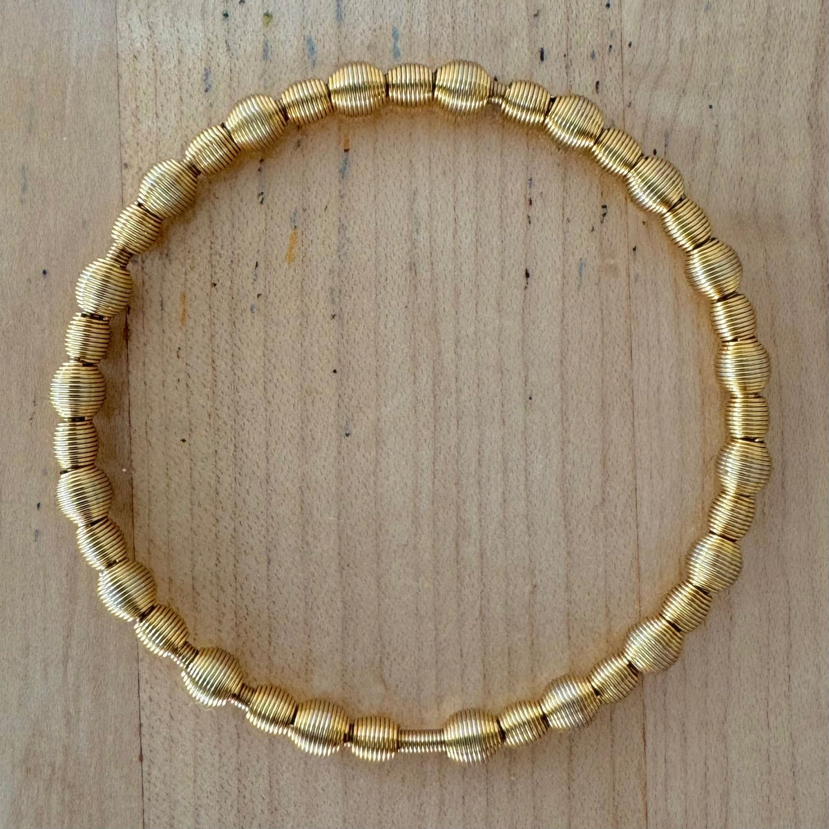 Gold ALL Beaded DIA Bracelets - Emerson & Oliver - Dia Metallics