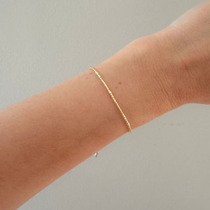 Gold Beaded Friendship Bracelets - Emerson & Oliver - Friendship Bracelets