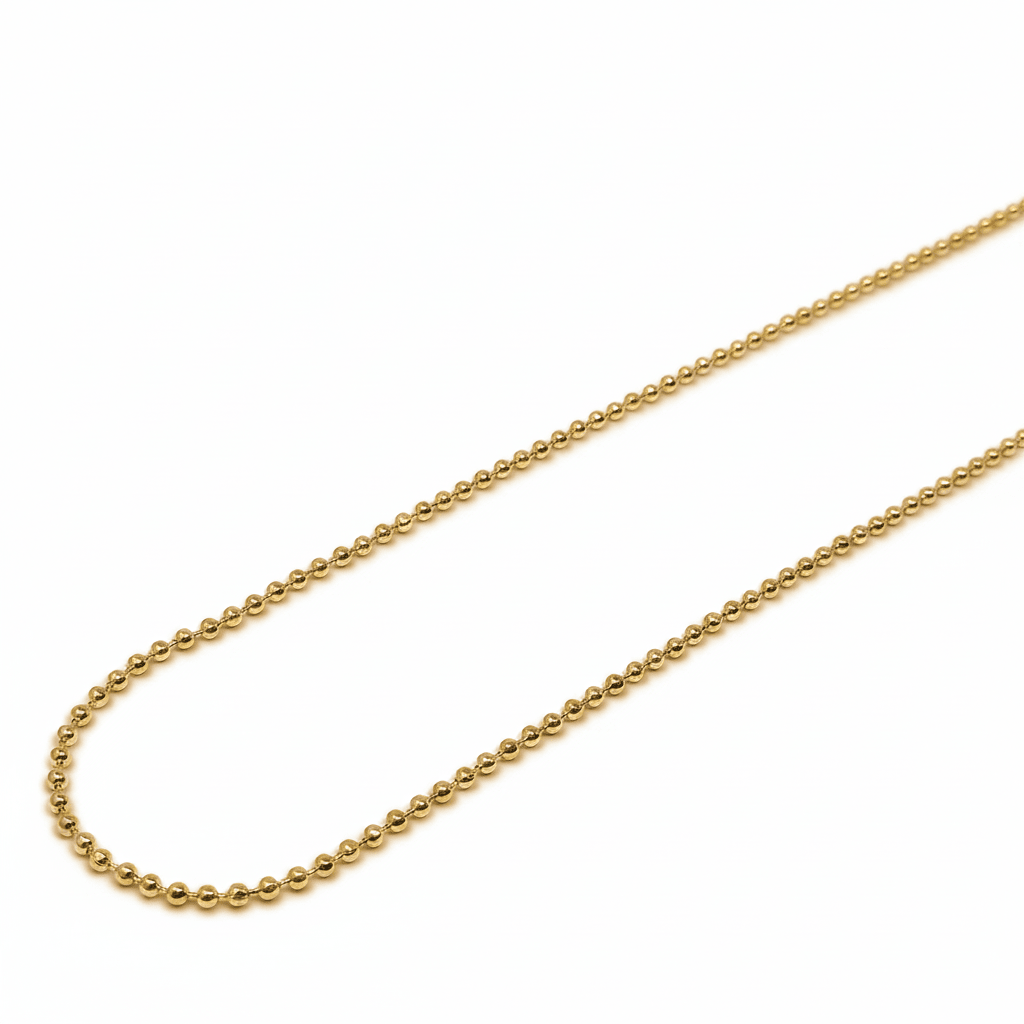 Gold Filled Ball Chain Necklace - Emerson & Oliver - Necklace