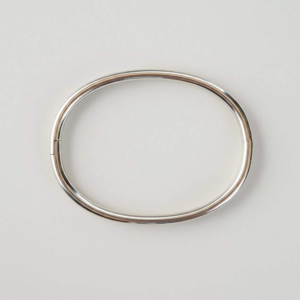 Gold Hinged Bangle Bracelet - Emerson & Oliver - 