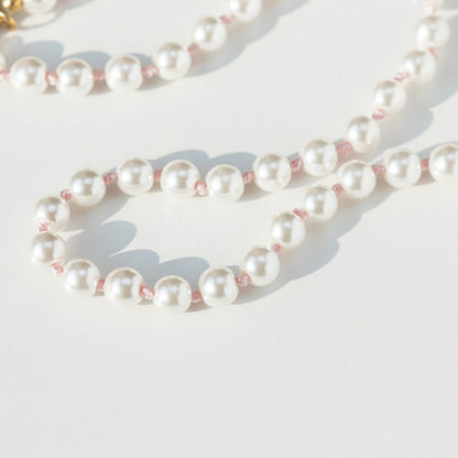 Hand Knotted Pearl Necklace - Emerson & Oliver - Necklace