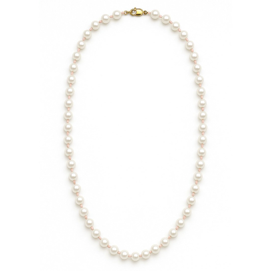 Hand Knotted Pearl Necklace - Emerson & Oliver - Necklace