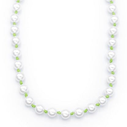 Hand Knotted Pearl Necklace - Emerson & Oliver - Necklace