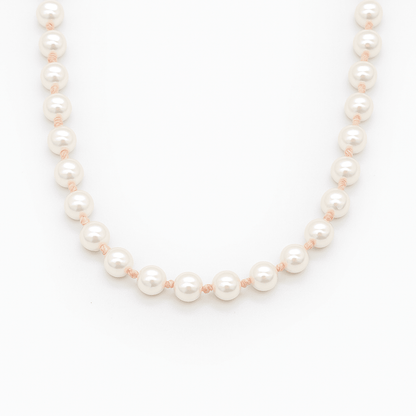 Hand Knotted Pearl Necklace - Emerson & Oliver - Necklace