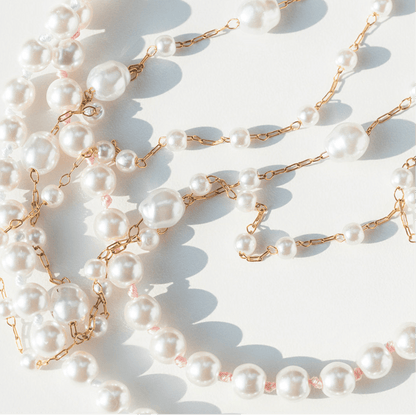 Pearl Chain Necklace - Emerson & Oliver - Necklace