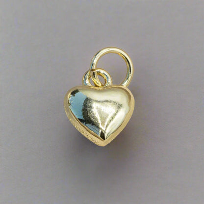 Puffy Heart Necklace Charm - Emerson & Oliver - Necklace
