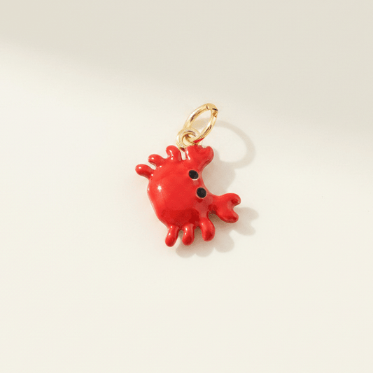 Red Crab Charm Pendant - Emerson & Oliver - Charm Pendant