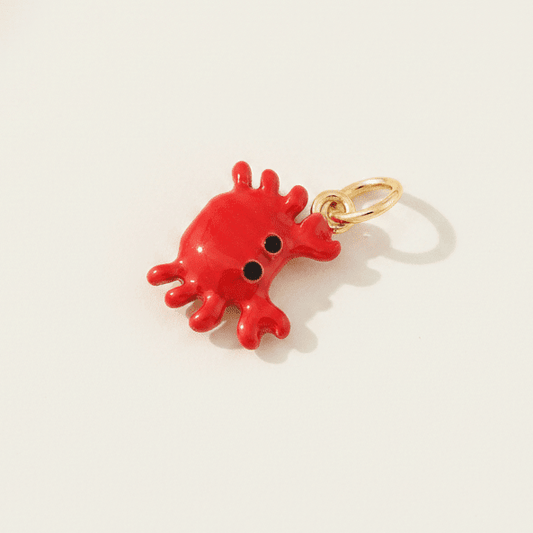 Red Crab Charm Pendant - Emerson & Oliver - Charm Pendant