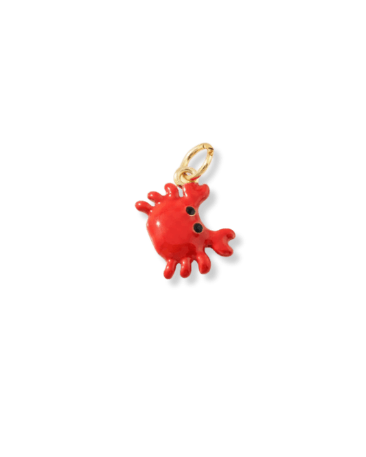 Red Crab Charm Pendant - Emerson & Oliver - Charm Pendant