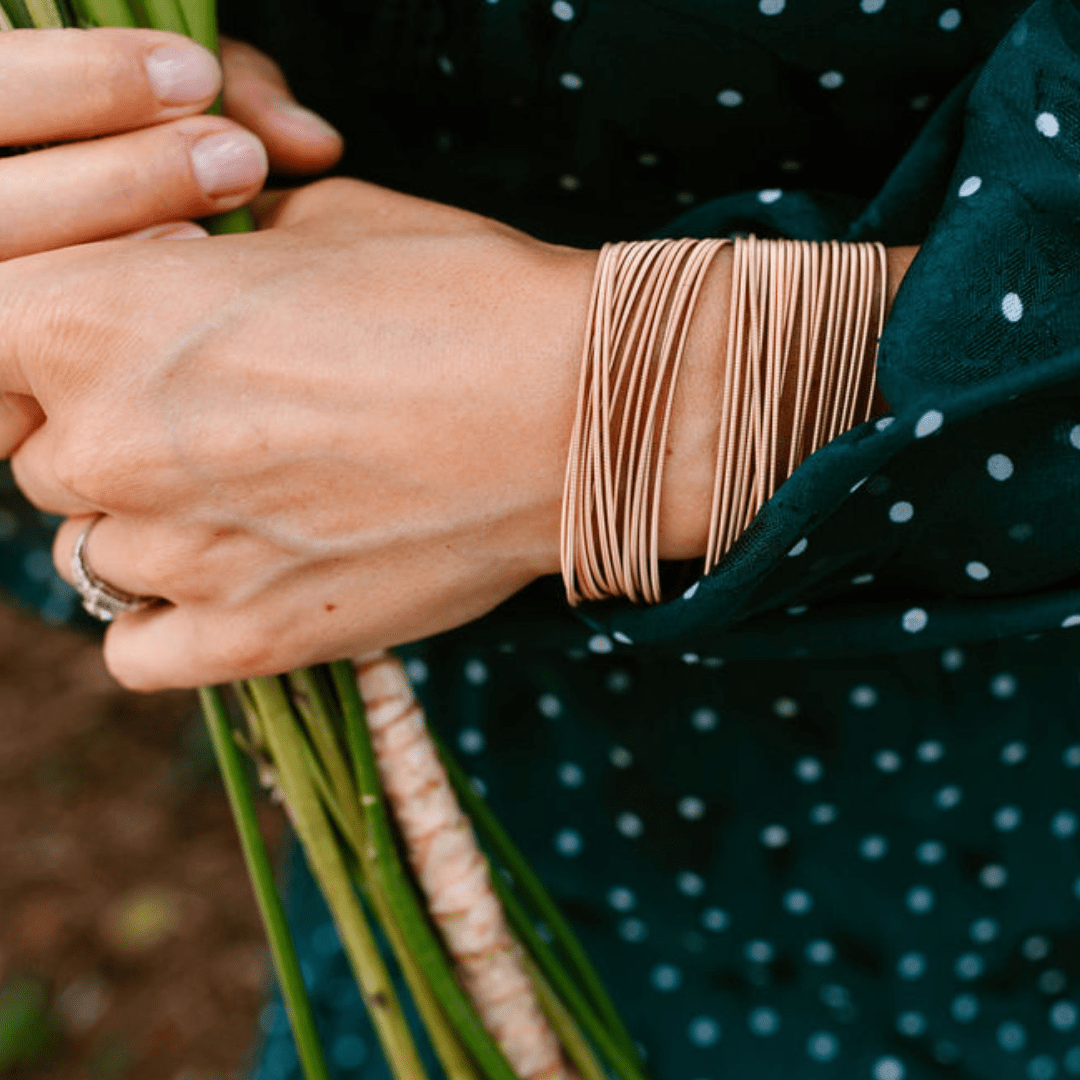 Rose Gold DIA Bracelets - Emerson & Oliver - Dia Metallics