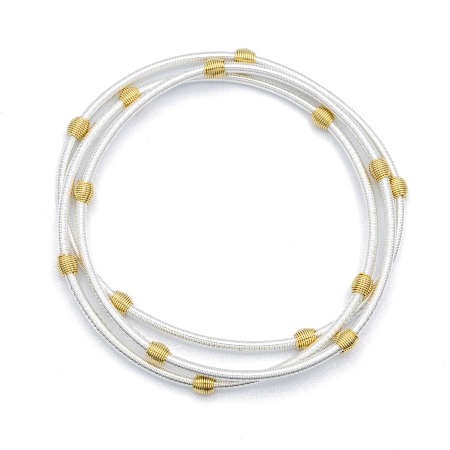 Sterling Beaded DIA Bracelets - Emerson & Oliver - Dia Metallics