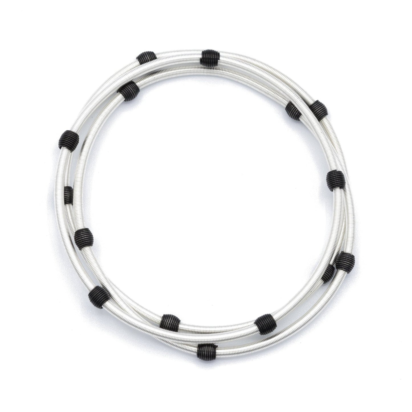 Sterling Beaded DIA Bracelets - Emerson & Oliver - Dia Metallics