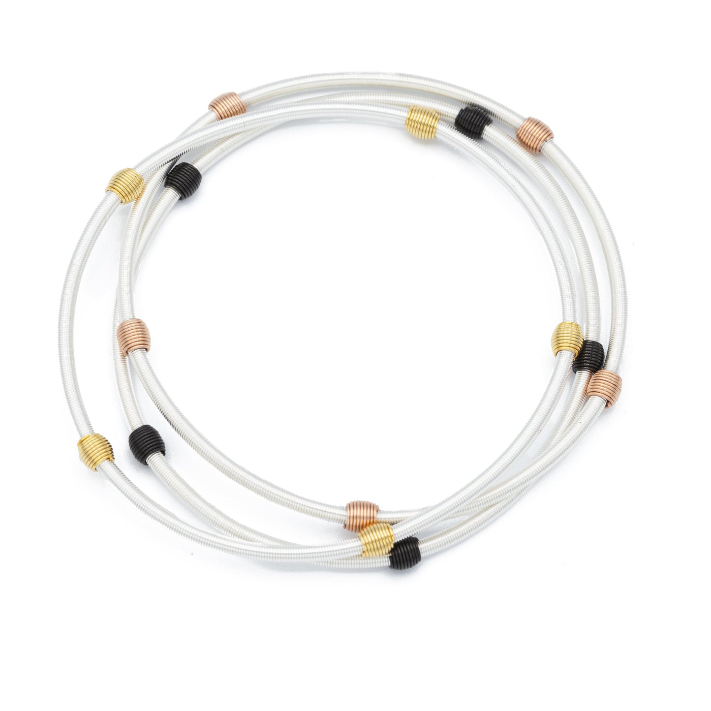 sterling mixed beaded DIA