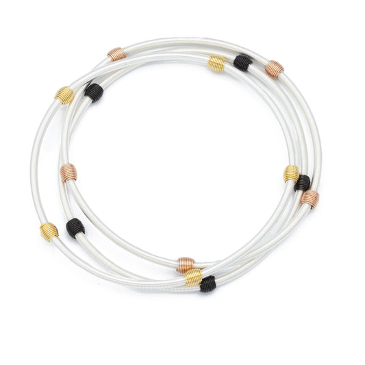 sterling mixed beaded DIA