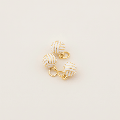 Teeny Tiny Volleyball - Emerson & Oliver - Charm Pendant