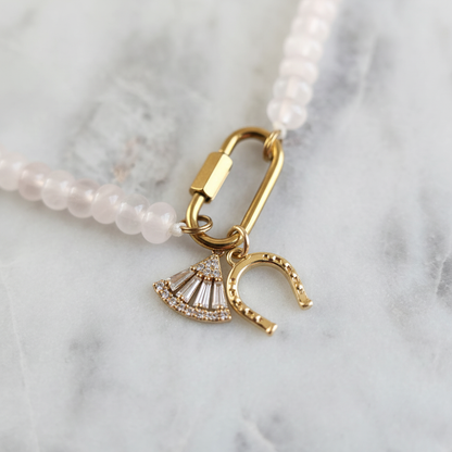 The DIA Good Fortune Charm Necklace Macro