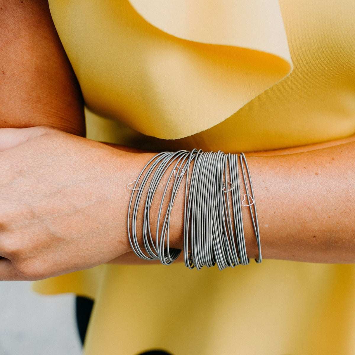 The Original Stainless Steel DIA Bracelets - Emerson & Oliver - Dia Metallics