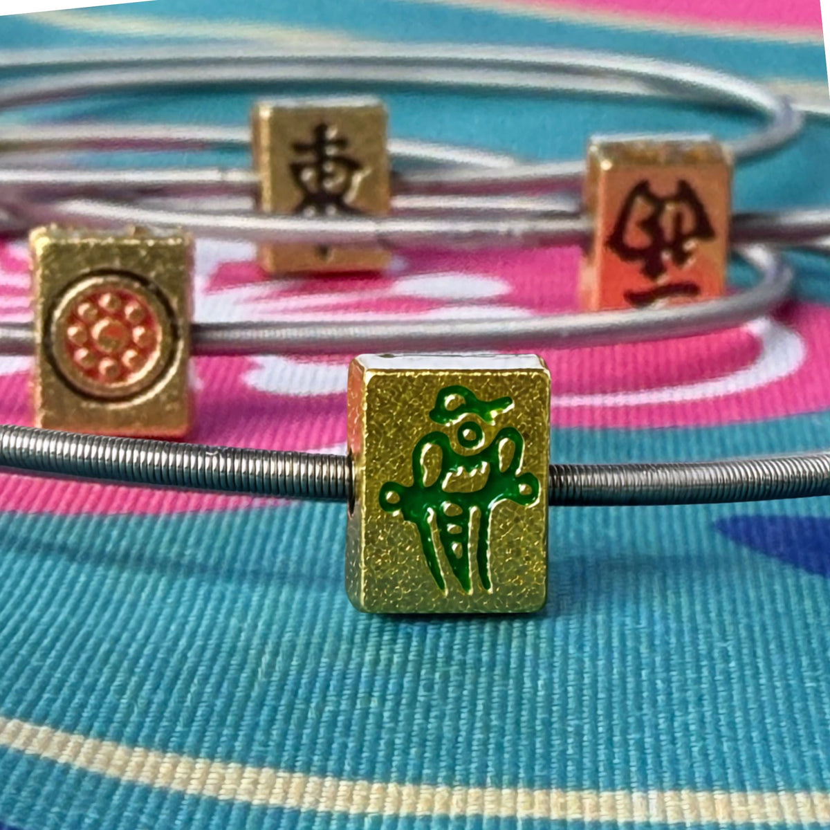 Tiny Mahjong Tile Charms - Emerson & Oliver - Charm