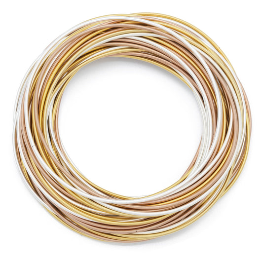WARM Mixed Metals DIA Bracelets - Emerson & Oliver - Dia Metallics