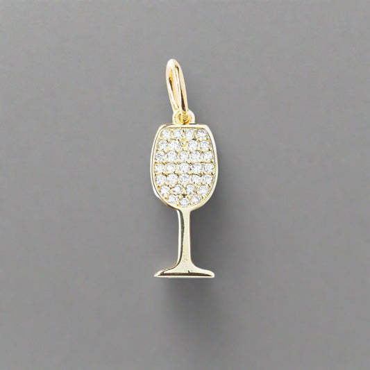 Wine Glass Charm - Emerson & Oliver - Necklace