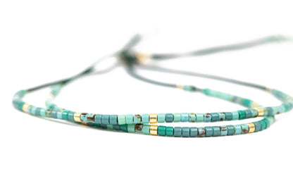 Turquoise Beaded Friendship Bracelets - Emerson & Oliver - Friendship Bracelets